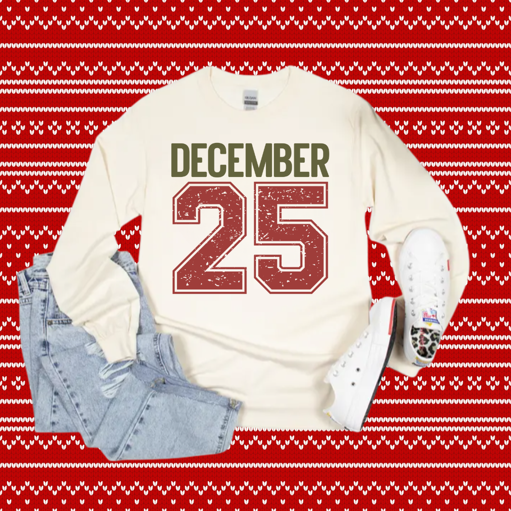 December 25 Long Sleeve