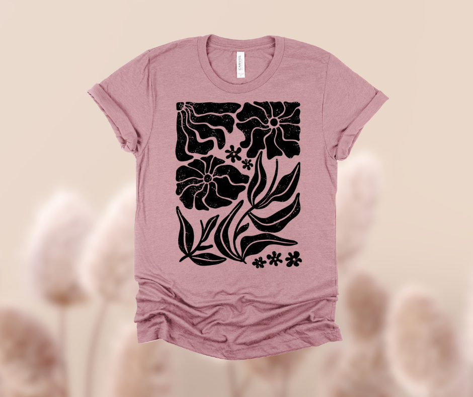 Wavy Wildflower Tee